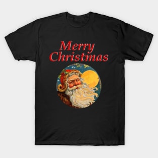 Christmas - Vintage Santa, Merry Christmas Family Matching T-shirt, Pjama T-Shirt